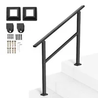 Balustradă-pentru-scări-exterioare-103-cm-oțel-carbon-neagră-pentru-2-3-trepte-capacitate-100-kg