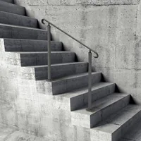 Balustradă-pentru-scări-exterioare-fier-forjat-neagră-pentru-2-3-trepte-reglabilă-capacitate-portantă-165-lb