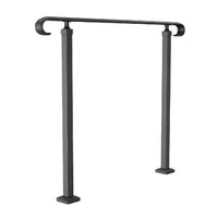 Balustradă-pentru-scări-exterioare-fier-forjat-neagră-pentru-2-3-trepte-reglabilă-capacitate-portantă-165-lb