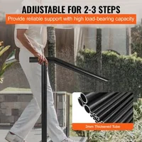 Balustradă-pentru-1-3-trepte-din-oțel-capacitate-de-150-kg-neagră-cu-kit-de-montaj