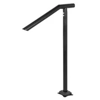 Balustradă-pentru-1-3-trepte-din-oțel-capacitate-de-150-kg-neagră-cu-kit-de-montaj