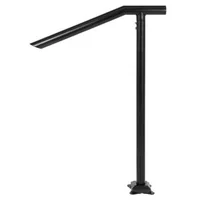 Balustradă-pentru-1-3-trepte-din-oțel-capacitate-de-150-kg-neagră-cu-kit-de-montaj