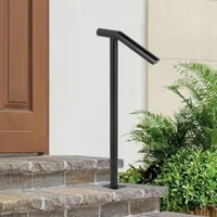 Balustradă-pentru-1-2-trepte-neagră-din-țeavă-rotundă-de-50-mm-capacitate-de-200-kg