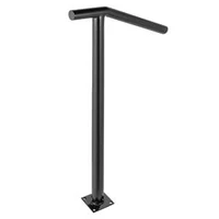 Balustradă-pentru-1-2-trepte-neagră-din-țeavă-rotundă-de-50-mm-capacitate-de-200-kg