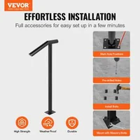 Balustradă-pentru-1-2-trepte-neagră-din-țeavă-rotundă-de-50-mm-capacitate-de-200-kg