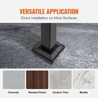 Balustradă-din-fier-forjat-pentru-4-sau-5-trepte-neagră-distanță-între-stâlpi-142-cm