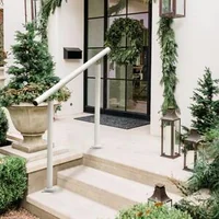 Balustradă-pentru-trepte-exterioare-121-cm-aluminiu-și-fier-reglabilă-0-45-albă-75-kg