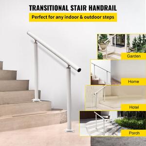Balustradă-pentru-trepte-exterioare-121-cm-aluminiu-și-fier-reglabilă-0-45-albă-75-kg