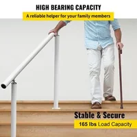 Balustradă-pentru-trepte-exterioare-91-cm-din-aluminiu-și-fier-reglabilă-la-0-45-albă-75-kg