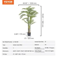 Palmier-areca-artificial-198-cm-cu-ghiveci-polietilenă-protecție-împotriva-răsturnării