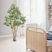 Măslin-artificial-182-9-cm-cu-ghiveci-negru-1224-frunze-și-68-fructe