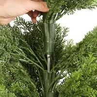 Topiari-artificiali-de-cedru-121-9-cm-set-de-2-bucăți-polietilenă-bază-din-ciment