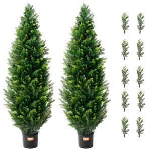 Topiari-artificiali-de-cedru-121-9-cm-set-de-2-bucăți-din-polietilenă-cu-bază-din-ciment-și-protecție-UV