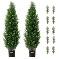 Topiari-artificiali-de-cedru-121-9-cm-set-de-2-bucăți-din-polietilenă-cu-bază-din-ciment-și-protecție-UV