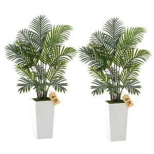 Palmier-areca-artificial-121-9-cm-set-de-2-bucăți-12-tulpini-cu-ghiveci-alb