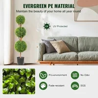 Topiari-artificiali-121-9-cm-set-de-2-bucăți-cu-trei-globuri-ghivece-și-iluminare-LED