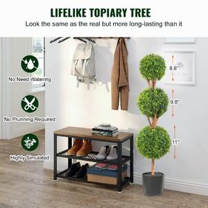 Topiari-artificiali-121-9-cm-set-de-2-bucăți-cu-trei-globuri-ghivece-și-iluminare-LED