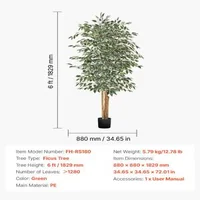 Ficus-artificial-182-9-cm-cu-ghiveci-negru-peste-1280-de-frunze