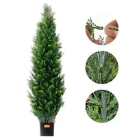 Topiari-artificiali-de-cedru-152-4-cm-set-de-2-bucăți-polietilenă-protecție-UV-cu-ghiveci