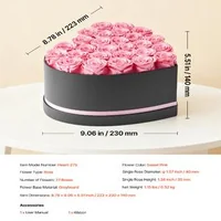 Trandafiri-roz-eterni-27-trandafiri-conservați-într-o-cutie-în-formă-de-inimă-roz