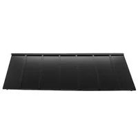 Copertină-metalică-pentru-ușă-203x91-cm-cadru-triunghiular-din-oțel-neagră