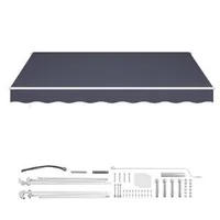 Copertină-retractabilă-manuală-400x300-cm-poliester-de-280-g-m2-cu-acoperire-PU-gri-închis