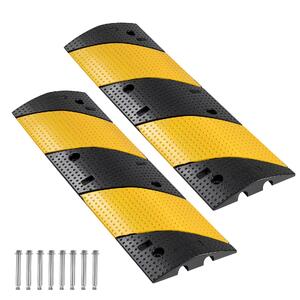 Limitator-de-viteză-din-cauciuc-100x30-5x5-cm-2-bucăți-2-canale-9979-kg-pe-axă