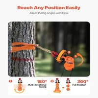 Scripete-de-întoarcere-de-2-tone-cu-lanț-G80-de-0-6-m-și-cârlig-rotativ-rolă-de-74-mm-pentru-cablu-de-9-5-mm