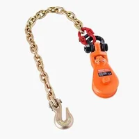 Scripete-de-întoarcere-de-2-tone-cu-lanț-G80-de-0-6-m-și-cârlig-rotativ-rolă-de-74-mm-pentru-cablu-de-9-5-mm