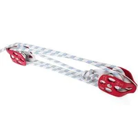 Scripete-dublu-cu-frânghie-de-46-m-frânghie-împletită-din-poliester-de-12-mm-aluminiu-forjat-rezistență-la-rupere-35-kN