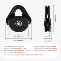 Scripete-de-întoarcere-pentru-troliu-14-5-tone-rolă-de-122-mm-pentru-cablu-de-9-5-mm-din-oțel-cu-acoperire-anticorozivă
