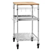 Cărucior-de-bucătărie-pe-roți-cu-3-niveluri-blat-din-lemn-76x46x91-cm-capacitate-de-încărcare-300-kg-raft-extensibil-și-mâner
