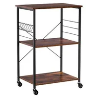 Cărucior-de-bucătărie-cu-3-niveluri-60-cm-suport-pentru-cuptor-cu-microunde-și-cafetieră-rafturi-din-lemn-8-cârlige-pe-roți