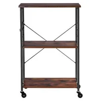 Cărucior-de-bucătărie-cu-3-niveluri-60-cm-suport-pentru-cuptor-cu-microunde-și-cafetieră-rafturi-din-lemn-8-cârlige-pe-roți