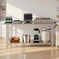 Masă-de-lucru-din-oțel-inoxidabil-61x183-cm-cu-rebord-masă-profesională-pentru-bucătărie-cu-raft-inferior-reglabil
