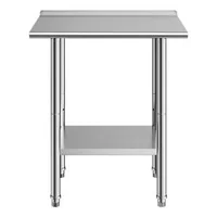 Masă-de-lucru-din-oțel-inoxidabil-61x76-cm-cu-bordură-masă-de-bucătărie-compactă-cu-raft-inferior-reglabil-și-5-cârlige