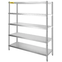 Raft-din-oțel-inoxidabil-cu-5-niveluri-180x45x180-cm-polițe-reglabile-150-kg-pe-nivel-până-la-748-kg-în-total