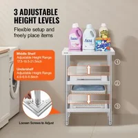 Masă-de-lucru-din-oțel-inoxidabil-SUS201-35-6x61x86-cm-3-niveluri-certificare-NSF