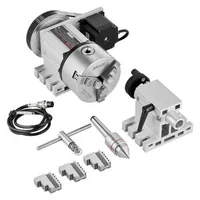 Cap-divizor-cu-mandrină-K11-100-mm-3-bacuri-a-4-a-axă-pentru-freză-CNC-motor-pas-cu-pas-Nema23-raport-6-1-contrapunct-MT2
