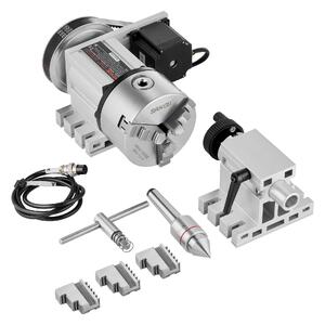 Cap-divizor-cu-mandrină-K11-100-mm-3-bacuri-a-4-a-axă-pentru-freză-CNC-motor-pas-cu-pas-Nema23-raport-6-1-contrapunct-MT2