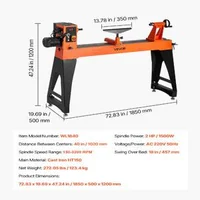 Strung-pentru-lemn-1-5-kW-2-hp-zonă-de-lucru-46-x-102-cm-0-3200-rpm-motor-fără-perii-fontă