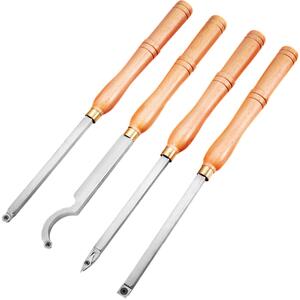 Set-de-cuțite-de-strung-pentru-lemn-4-piese-plăcuțe-din-carbură-mânere-din-fag-romb-rotund-pătrat