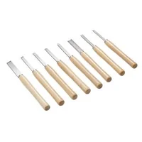 Set-de-dălți-pentru-strung-de-lemn-8-piese-oțel-carbon-lungime-maximă-36-cm-geantă-Oxford