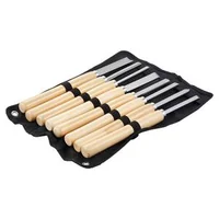 Set-de-dălți-pentru-strung-de-lemn-8-piese-oțel-carbon-lungime-maximă-36-cm-geantă-Oxford