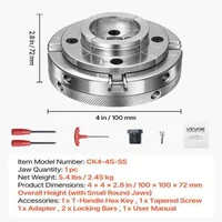 Mandrină-autocentrantă-pentru-strung-de-lemn-10-cm-cu-4-bacuri-filet-de-1-x-8TPI-din-oțel-nichelat