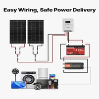 Sistem-solar-400-W-12-V-2-panouri-monocristaline-de-200-W-baterie-LiFePO4-12-8-V-100-Ah-controler-MPPT-40-A-invertor-1000-W
