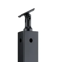 Stâlp-de-colț-pentru-balustradă-cu-cabluri-91-cm-secțiune-2-5x5-cm-găuri-în-formă-de-L-oțel-inoxidabil-SUS304-negru-1-bucată