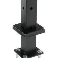 Stâlp-de-colț-pentru-balustradă-cu-cabluri-91-cm-secțiune-2-5x5-cm-găuri-în-formă-de-L-oțel-inoxidabil-SUS304-negru-1-bucată