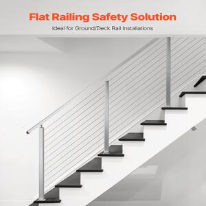 Stâlp-pentru-balustradă-cu-cablu-pentru-scări-107-cm-secțiune-5x5-cm-găuri-la-30-de-grade-din-oțel-inoxidabil-argintiu-HR-005G