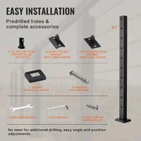 Stâlp-pentru-balustradă-cu-cablu-pentru-scări-91-cm-secțiune-2-5x5-cm-găuri-la-30-de-grade-din-oțel-inoxidabil-negru-1-bucată